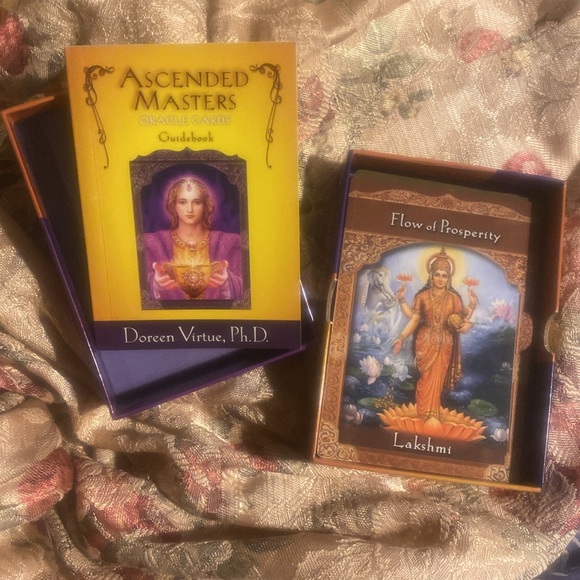 DOREEN VIRTUE Ascended Masters Oracle Cards 44 card deck. Out of Print. - Picture 6 of 15